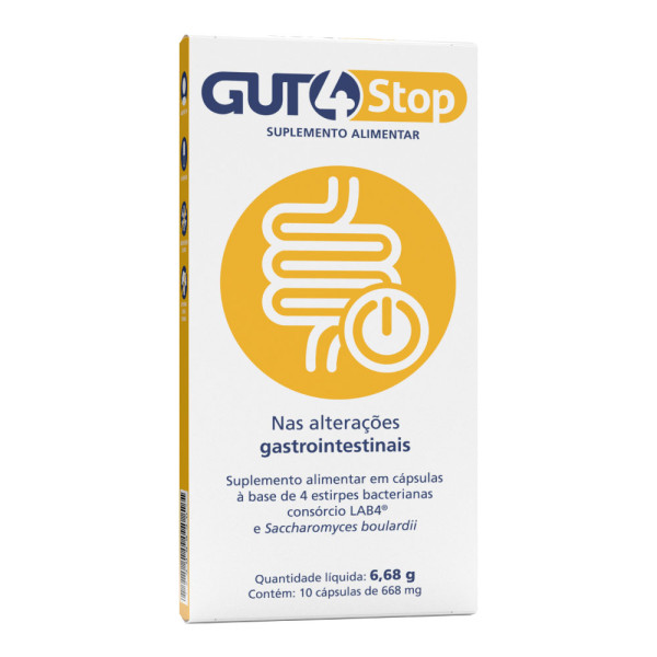 Gut4 Stop Cápsulas X10